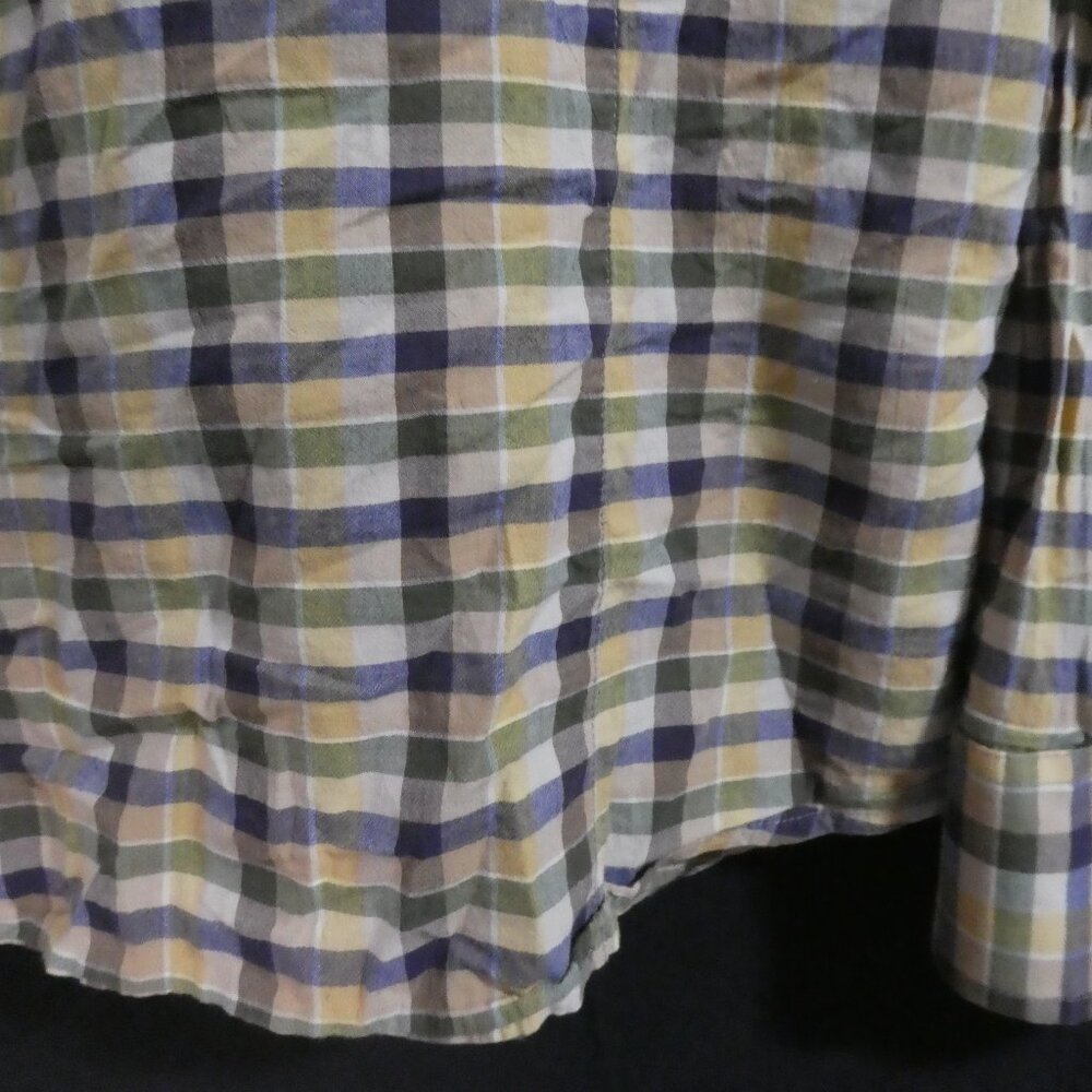 H.E. By MANGO - Blacksmith | medium | Slim Fit | Plaid Button-Up Casual Shirt - Picture 15 of 16